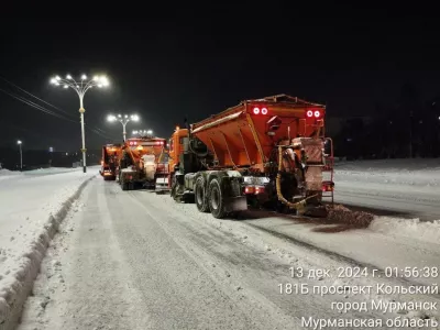 82% от месячной нормы осадков выпало в Мурманске с начала декабря