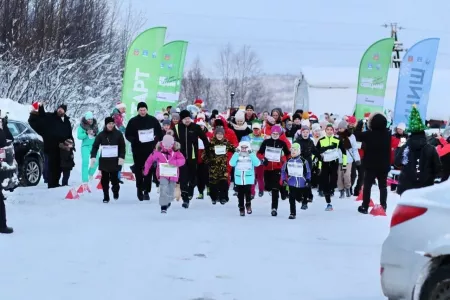 На «Забег обещаний» в Мурмашах в этом году собралось рекордное количество северян