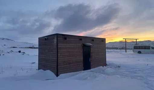 Бесплатный туалет открыли в парке «Териберка»