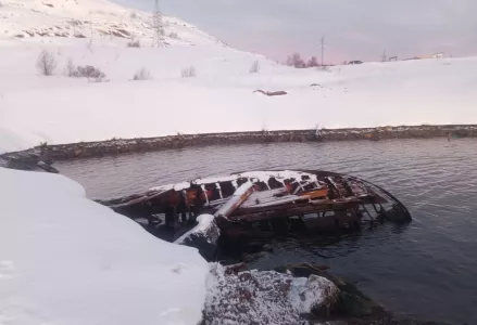 В Териберке запретили выход судов в Баренцево море