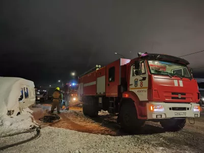 Почти три десятка пожаров произошли в Мурманской области за первую неделю 2025 года