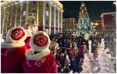 Мероприятия на площадях и в парках Кировска посетили 30 тыс. раз на новогодних каникулах