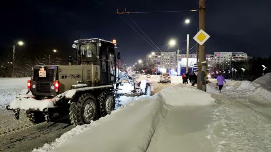 Дороги Мурманска расчистят только к вечеру 21 января