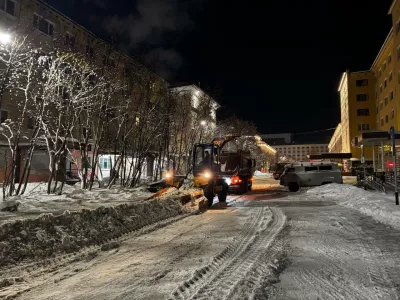 На уборку снега в Мурманске выделили 8 млн рублей