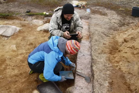 В ходе исследований на Кольском полуострове нашли следы четырёх поселений эпохи каменного века