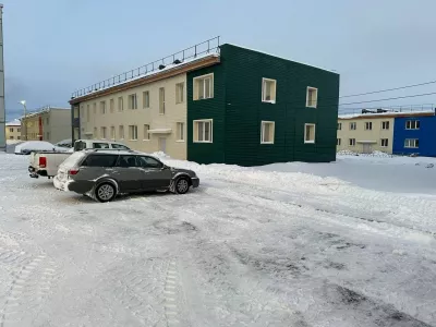 Капитальный ремонт фасадов пяти домов завершен в Луостари