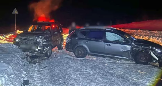 Семь человек пострадали в авариях в Мурманской области за неделю