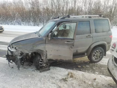 Тройное ДТП произошло на дороге в аэропорт Мурманск: пострадали двое