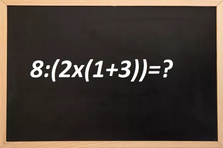 Не задача, а страшный сон для «Архимедов»: решите пример «8:(2*(1+3))», не допустив ошибку — людям с IQ 200 будет сложно