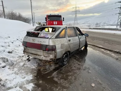 В аварии на Апатитовом шоссе в Кировске пострадал человек