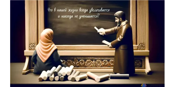 Что в нашей жизни всегда увеличивается и никогда не уменьшается? За 30 секунд ответ дадут гении с IQ от 120