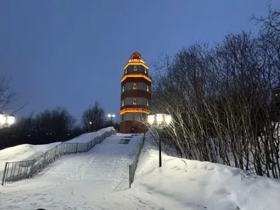 В Мурманске на башне-маяке появится архитектурная подсветка